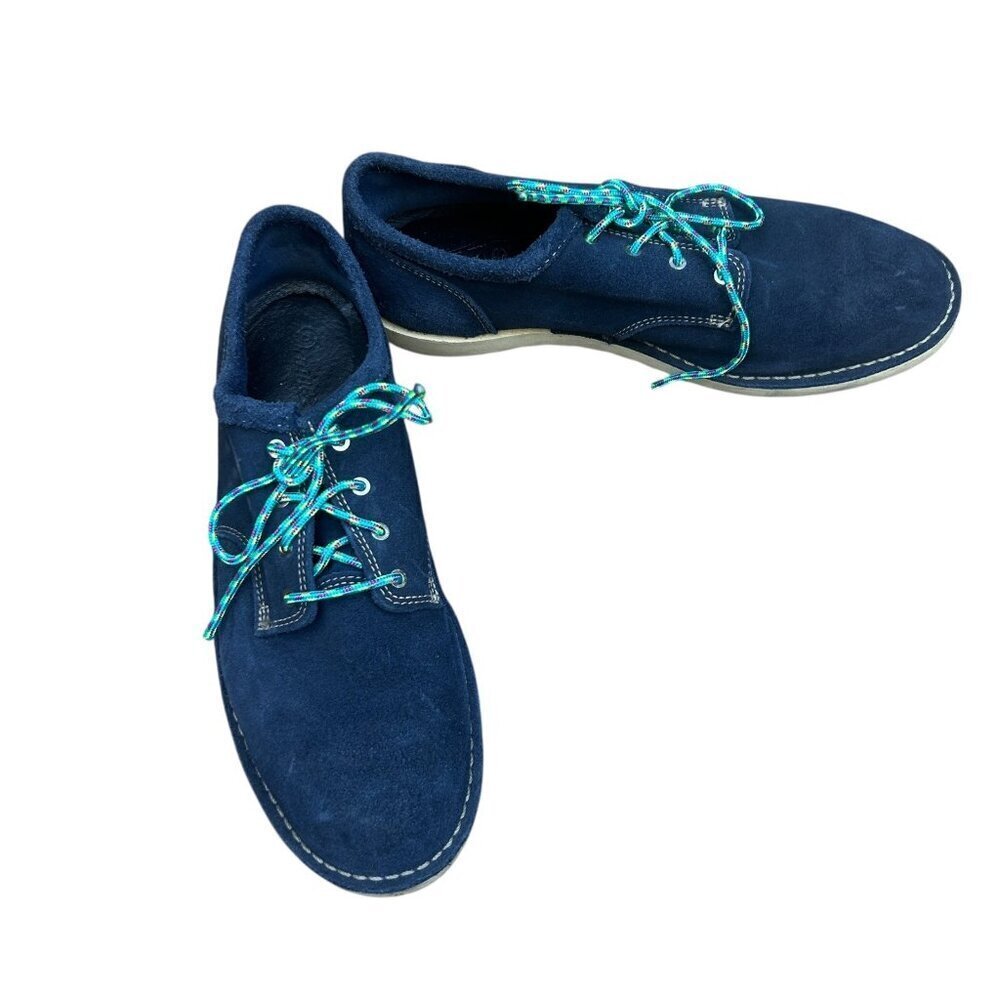 Danner Mt. Tabor Blue Suede Lace Up Oxfords Size 8.5